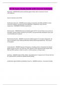 CCTN Exam Study Guide with Correct Solutions