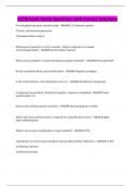 CCTN Exam Study Questions with Correct Solutions