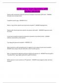 CCTN review Exam Questions with Correct Solutions