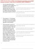 CPPS Practice Exam &lpar;2025&rpar; comprehensive questions and verified detailed solutions &lpar; MULTIPLE CHOICES&rpar; &vert;100&percnt; CORRECT&excl;&excl;