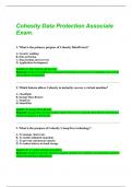 Cohesity Data Protection Associate Exam Questions and Answers Best rated A&plus; Guaranteed Success Latest Update