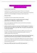 D316 Certmaster 5C and 5D Questions with Verified Answers