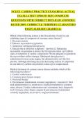 NCLEX  CARDIAC PRACTICE EXAM-REAL ACTUAL EXAM-LATEST UPDATE 2025 &vert; COMPLETE QUESTIONS WITH CORRECT DETAILED ANSWERS &vert; RATED 100&percnt; CORRECT & VERIFIED &vert; GUARANTEED PASS&excl;&excl; ALREADY GRADED A&plus;