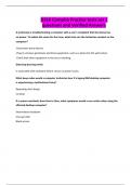 D316 Comptia Practice tests set &vert; questions and Verified Answers
