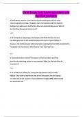 D316 Study Set&vert; Exam questions and Verified Answers