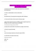 D316 IT Foundations Practice questions and Verified Answers