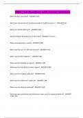 D393 Test Questions with Correct Solutions
