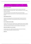 D393 History of Healthcare in America - Section 1 Lessons 1-3 exam Questions with Correct Solutions
