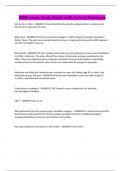 D393 exam Study Guide with Correct Solutions