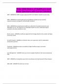 WGU D393 History of Healthcare exam Study Questions with Correct Solutions