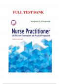 Test Bank - Nurse Practitioner Certification Exam Prep 5th Edition by Margaret A&period; Fitzgerald