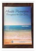 TEST BANK FOR Health Promotion Throughout the Life Span 8th Edition&vert;&vert;ISBN NO&colon;&comma;9780323091411&vert;&vert;All Chapter 1-25 Covered&vert;&vert; by Carole Lium Edelman&vert;&vert;Complete Guide A&plus;&period;