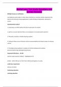 Dental Laws Test Study Questions and Correct Answers