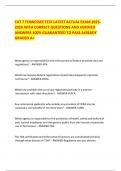 CAT 7 TENNESSEE TEST LATEST ACTUAL EXAM 2025- 2026 WITH CORRECT QUESTIONS AND VERIFIED ANSWERS 100- GUARANTEED TO PASS ALREADY GRADED A&plus;