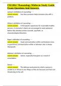FSE2061 Thanatology Midterm Study Guide Exam Questions And Answers&period;docx