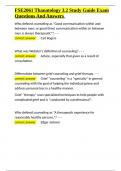 FSE2061 Thanatology 3&period;2 Study Guide Exam Questions And Answers&period;docx