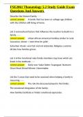 FSE2061 Thanatology 5&period;2 Study Guide Exam Questions And Answers&period;docx