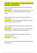 FSE2061 Thanatology 3&period;1 Study Guide Exam Questions And Answers&period;docx