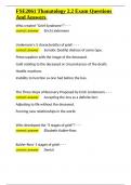 FSE2061 Thanatology 2&period;2 Exam Questions And Answers&period;docx
