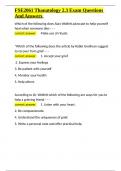 FSE2061 Thanatology 2&period;3 Exam Questions And Answers&period;docx