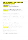 FSE 2061 Lesson 2&period;2 Study Guide Exam Questions And Answers&period;docx