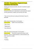 FSE2061 Thanatology chapter12 Exam Questions And Answers&period;docx