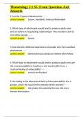 FSE2061 Thanatology Exam Package Deal With Correct Answers Latest Update 2025