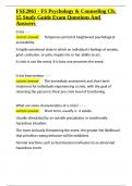 FSE2061 - FS Psychology & Counseling Ch&period; 15 Study Guide&period;docx