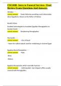 FSE1000- Intro to Funeral Services- Final Review Exam Questions And Answers&period;docx