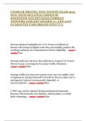 USAREUR DRIVING TEST NEWEST EXAM 2025 WGU WITH MULTIPLE CHOICE OF QUESTIONS AND DETAILED CORRECT ANSWERS ALREADY GRADED A&plus; AND 100&percnt; GUARANTEE PASS &lpar;BRAND NEW&excl;&excl;&excl;&excl;&excl;&excl;&rpar;