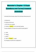 BUNDLE FOR MEMMLER'S EXAMS QUESTIONS AND 100&percnt; CORRECT ANSWERS 2025&sol;2026