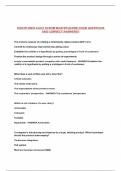 DISCIPLINED AGILE SCRUM MASTER &lpar;DASM&rpar; EXAM QUESTIONS AND CORRECT ANSWERS&excl;&excl;