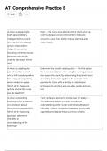 ATI COMPREHENSIVE PRACTICE B LATEST EXAM ACTUAL EXAM QUESTIONS WITH VERIFIED ANSWERS 2025-2026 &lowbar;A&plus; RATED&period;