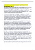 AIC 302 FINAL PAPER 2025&sol;2026 QUESTIONS WITH ANSWERS RATED A&plus;
