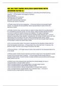 AIC 302 TEST PAPER 2025&sol;2026 QUESTIONS WITH ANSWERS RATED A&plus;