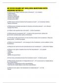 AZ CIVICS EXAMS SET 2025&sol;2026 QUESTIONS WITH ANSWERS RATED A&plus;