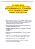 CVP BASIC EXAM  2025&sol;2026 COMPLETE QUESTIONS  WITH CORRECT DETAILED ANSWERS  &vert;&vert; 100&percnt; GUARANTEED PASS  <BRAND NEW VERSION> 