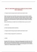 MBA 701 MIDTERM EXAM WITH COMPLETE SOLUTIONS 100&percnt; VERIFIED&excl;&excl;