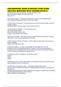 CONTEMPORARY ISSUES IN BIOLOGY STUDY GUIDE 2025&sol;2026 QUESTIONS WITH ANSWERS RATED A&plus;
