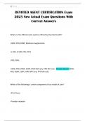 DEVOTED AGENT CERTIFICATION Exam 2025 New Actual Exam Questions With Correct Answers