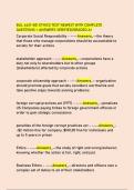 BUL 4421-001 ETHICS TEST NEWEST WITH COMPLETE  QUESTIONS &plus; ANSWERS VERIFIED&sol;GRADED A&plus;
