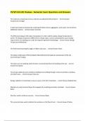 PLTW CEA EOC Review - Semester Exam Questions and Answers