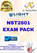 NST2601  LATEST EXAM PACK 2025 {DETAILED QUESTIONS AND ANSWERS}