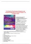 Prioritization&comma; Delegation&comma; and Assignment 4th Edition LaCharity&colon; NCLEX&reg; Test Bank &vert; Complete Chapter 1-22 Practice Questions & Answers for Nursing Success
