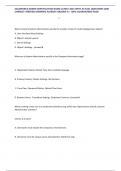 SALESFORCE ADMIN CERTIFICATION EXAM LATEST 2025 WITH ACTUAL QUESTIONS AND CORRECT VERIFIED ANSWERS ALREADY GRADED A&plus; 100&percnt; GUARANTEED PASS&excl;