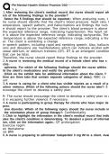 PN Mental Health Online Practice 2023 A