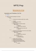 NPTE Study Guide - MSK
