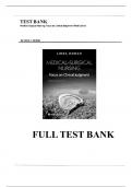 Test Bank For Medical-Surgical Nursing&colon; Focus on Clinical Judgment&comma; 3rd Edition by Linda Honan ISBN&semi;978-1975190941 All Chapters Fully Covered Complete Guide A&plus;&vert;&vert;LATEST VERSION&vert;&vert;&period;