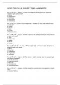 HCAD 750 CH 5 & 6 QUESTIONS & ANSWERS 