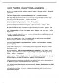 HCAD 750 MOD 6 QUESTIONS & ANSWERS